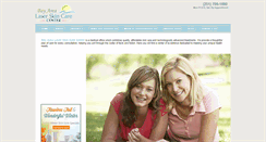 Desktop Screenshot of bayarealaserskin.com